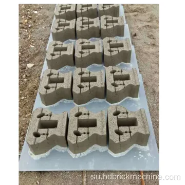 Paving Beton Bata PVC Usuk pikeun Mesir (1100 * 850 * 22mm)